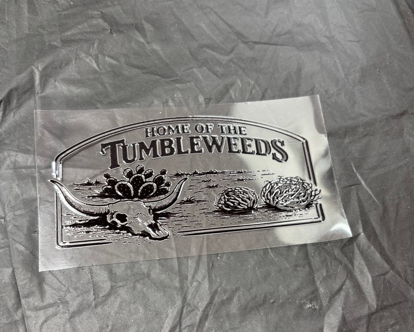 Wolf & Sparrow “Home of the Tumbleweeds” Decal