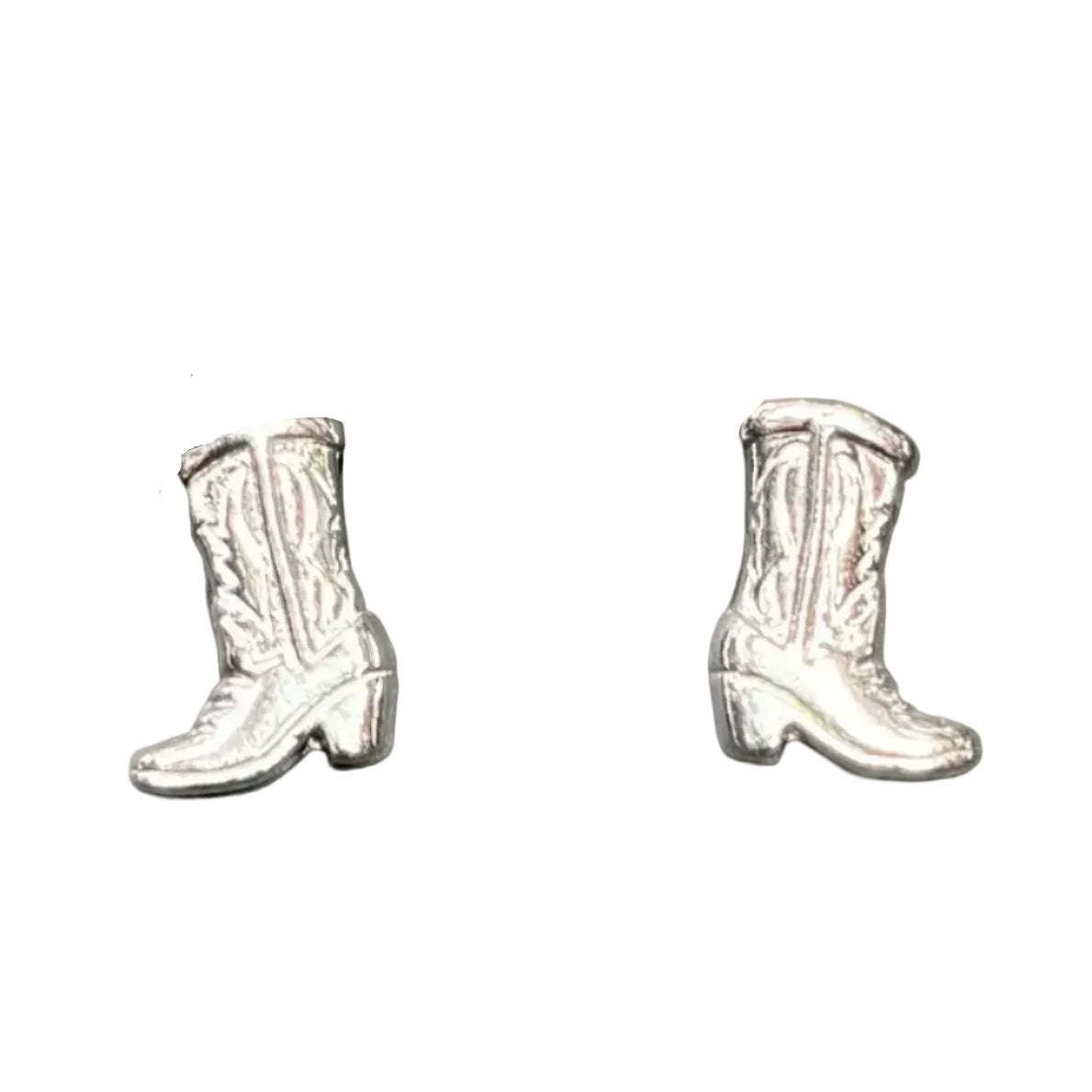 Wolf & Sparrow Western Cowboy Boot Stud Earrings