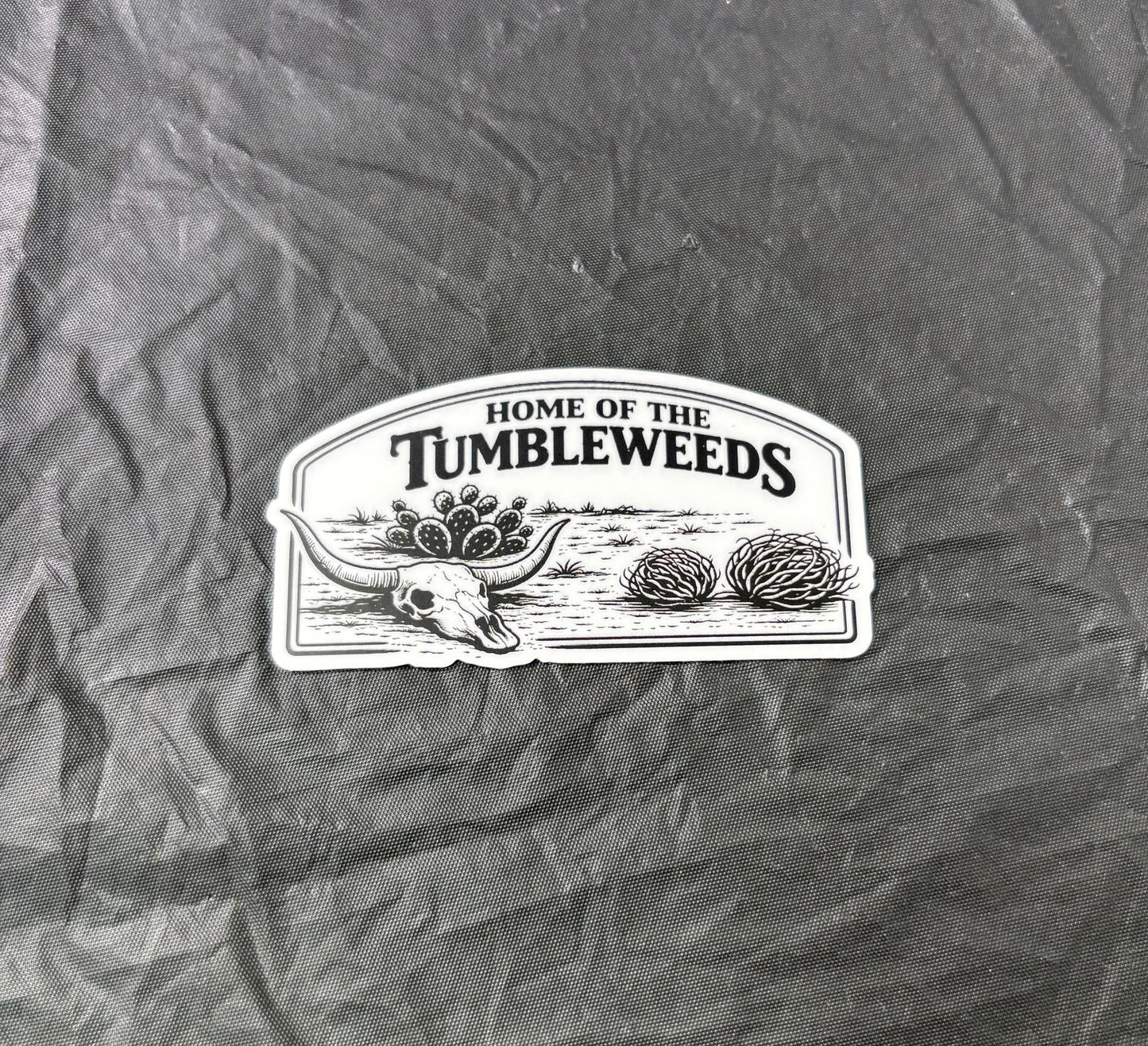 Wolf & Sparrow " Home of the Tumbleweeds" Decal
