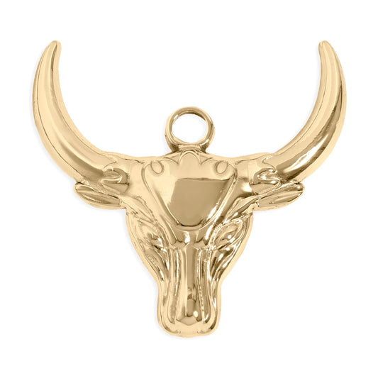 Wolf & Sparrow "Bold Bull" Charm
