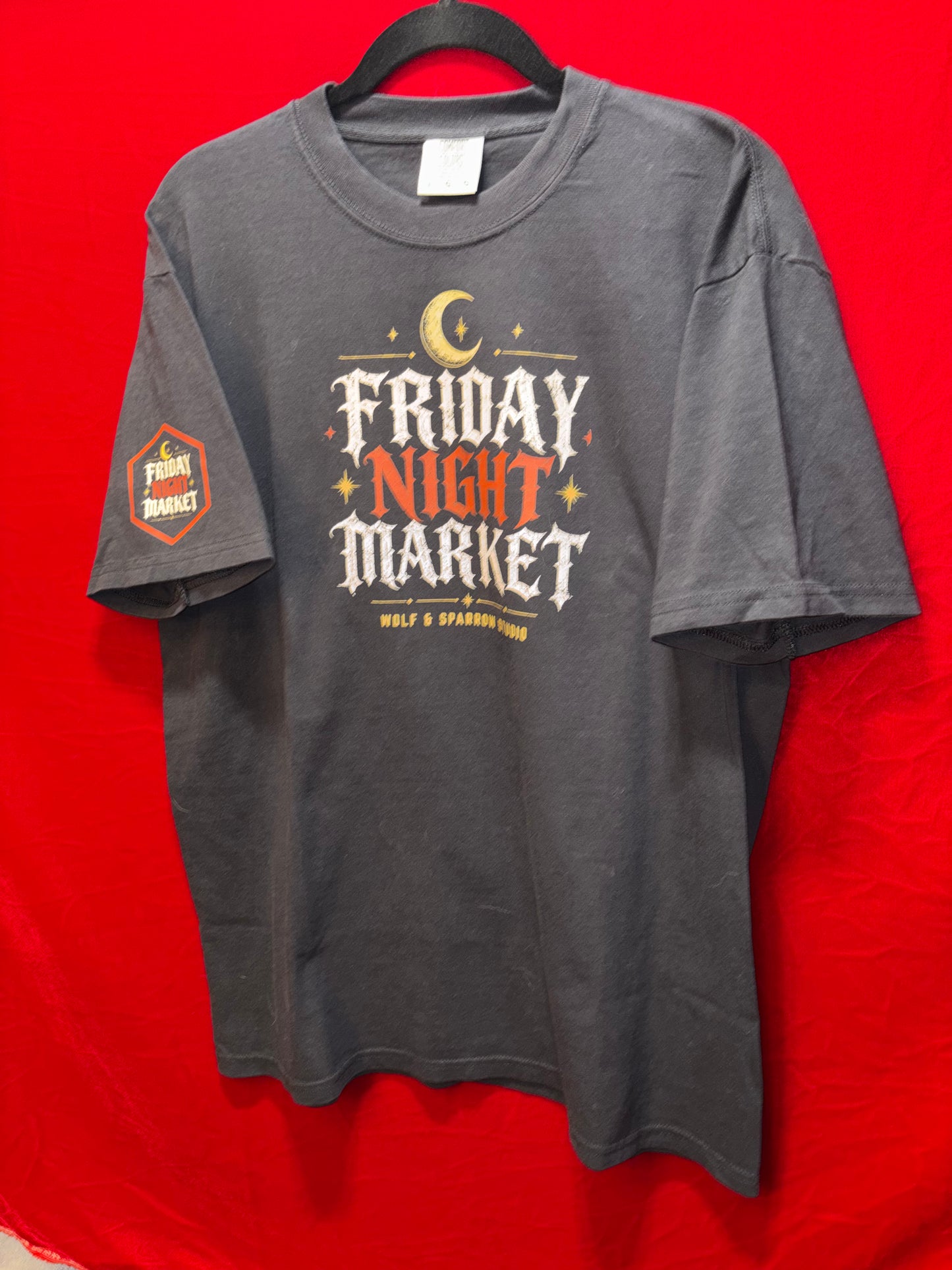 Wolf & Sparrow "Friday Night Market" T-Shirt
