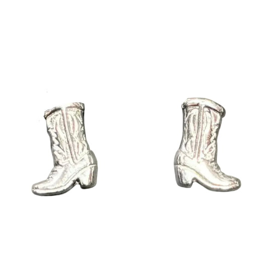 Wolf & Sparrow Western Cowboy Boot Stud Earrings