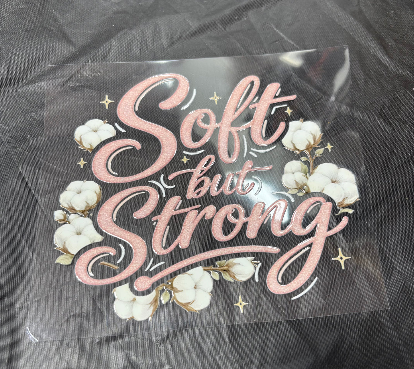 Wolf & Sparrow “Soft but Strong” Decal