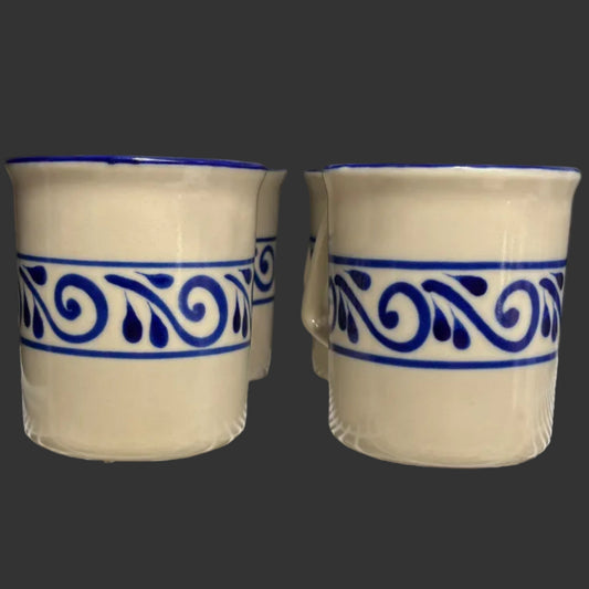 Wolf & Sparrow "Artisanal" Ceramic Coffee Mugs Set of 2