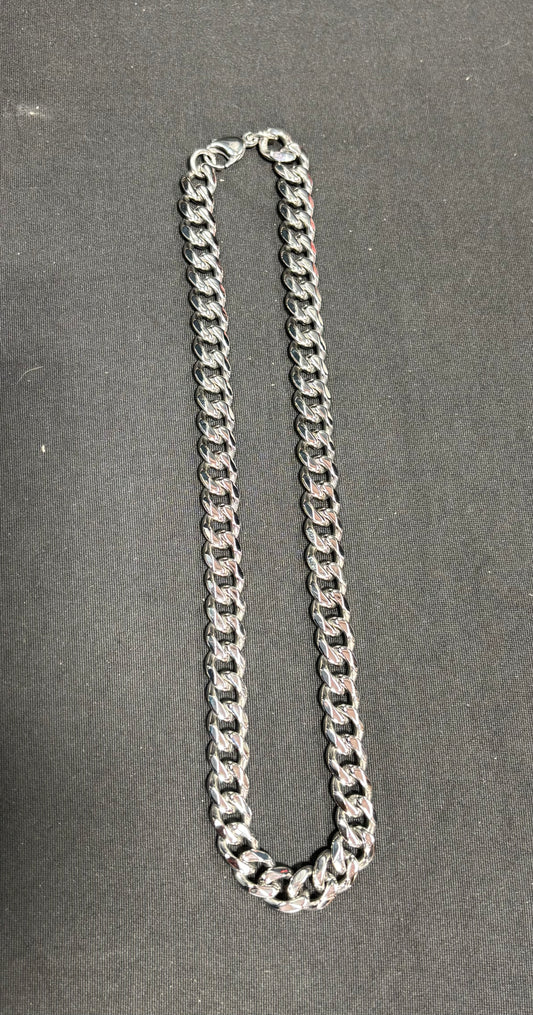 Wolf & Sparrow "Chunky" Stainless Steel Cuban Chain (13MM)