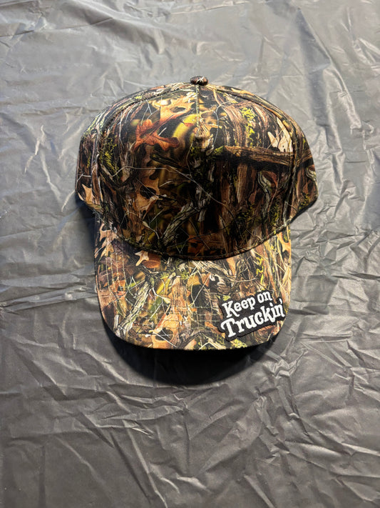 Wolf & Sparrow "Keep on Truckin'" Camo Hat