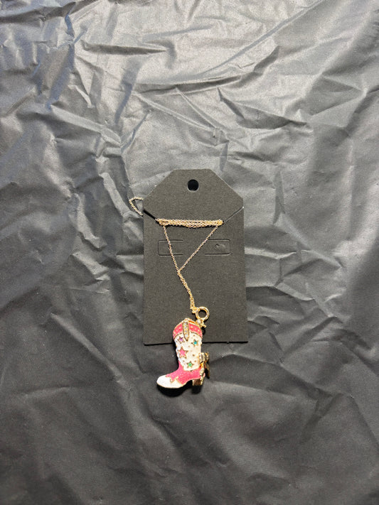 Wolf & Sparrow "Boot" Necklace