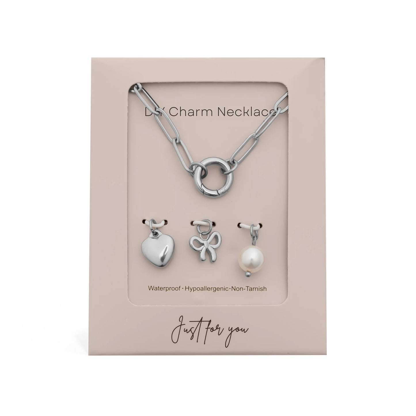 Wolf & Sparrow "Sweet Bow" Necklace Charm Set