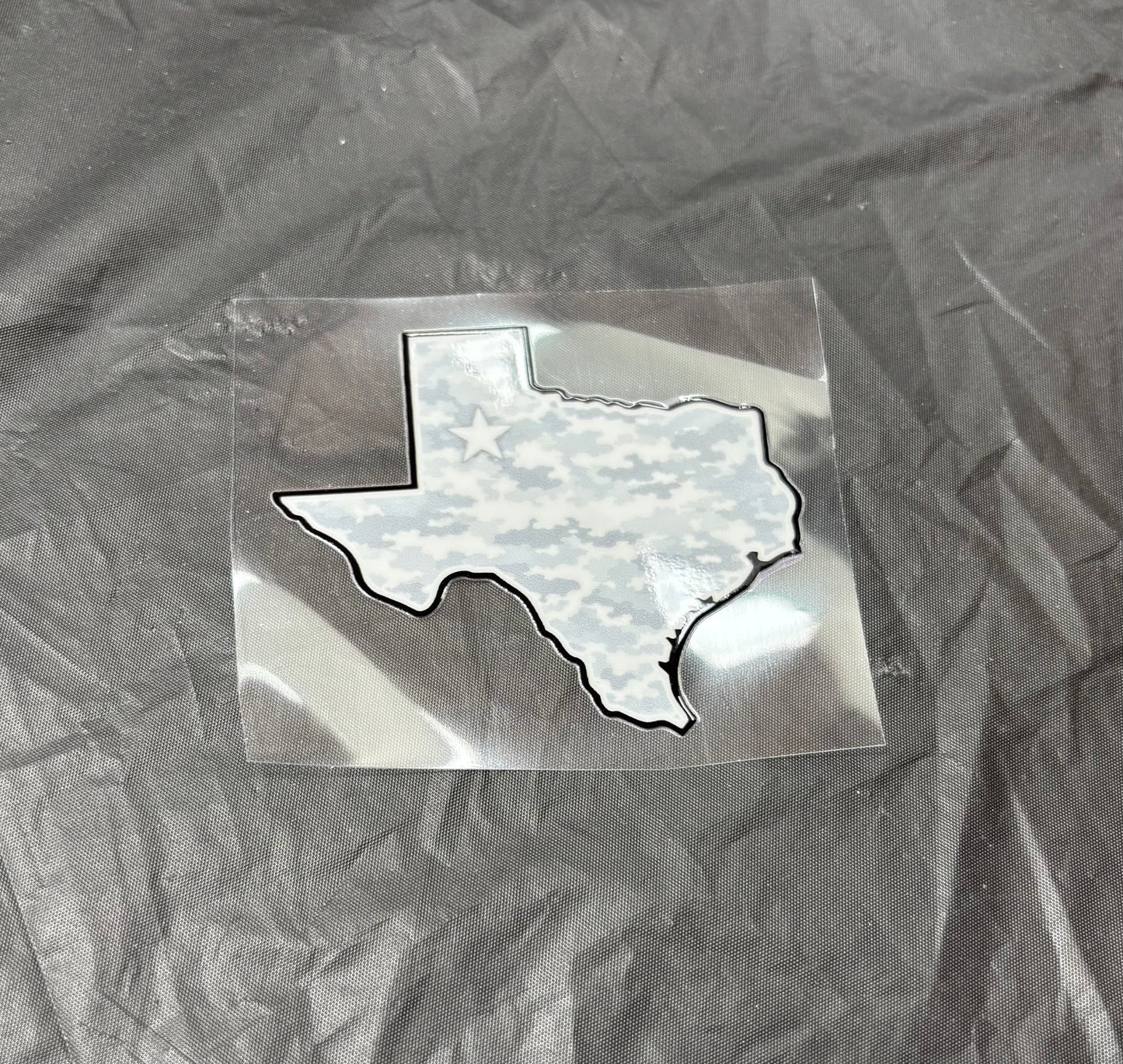 Wolf & Sparrow “White Camo” Texas Decal