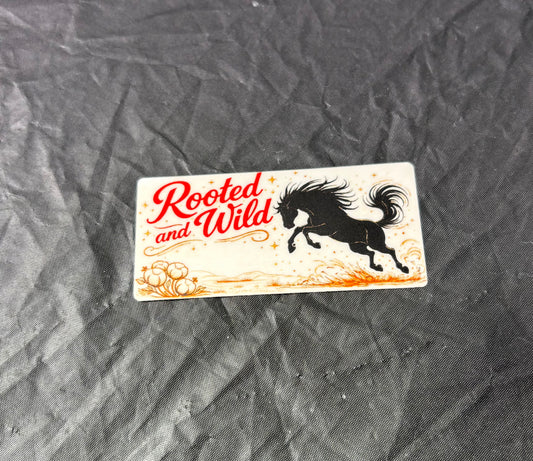 Wolf & Sparrow "Rooted and Wild" Decal