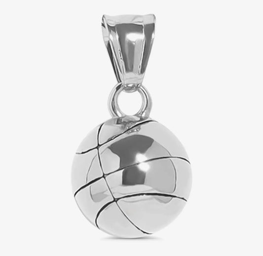 Wolf & Sparrow "3D Basketball" Charm