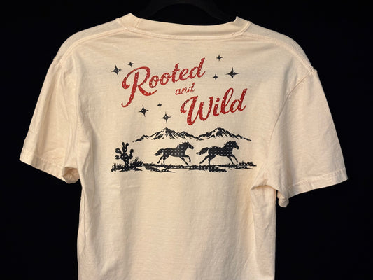 Wolf & Sparrow “Rooted & Wild” T-Shirt