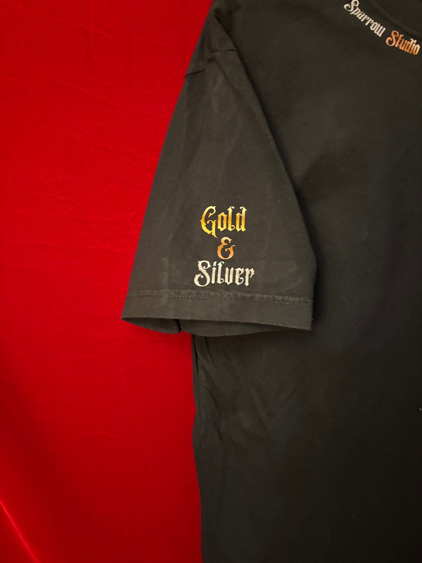 Wolf & Sparrow "Gold & Silver Heart" T-Shirt