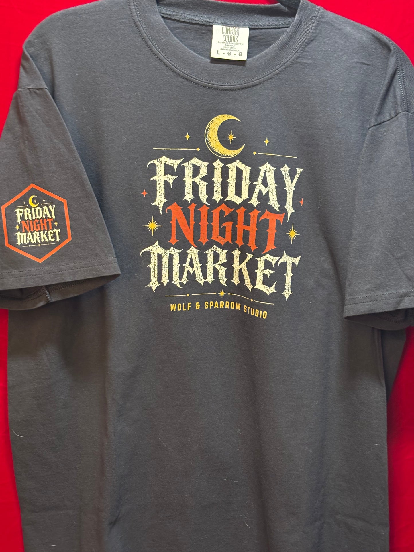 Wolf & Sparrow "Friday Night Market" T-Shirt