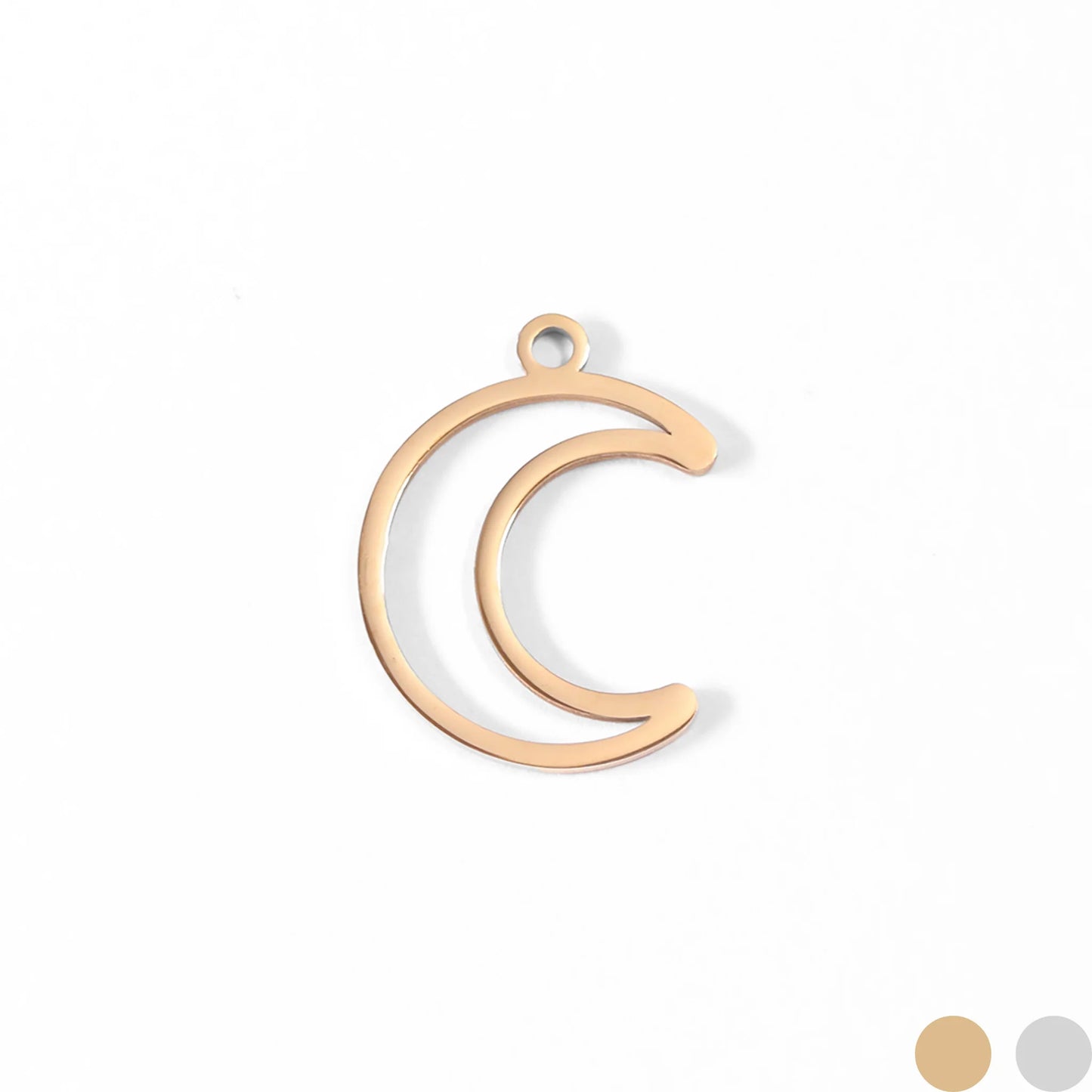 Wolf & Sparrow "Crescent Moon" Charm