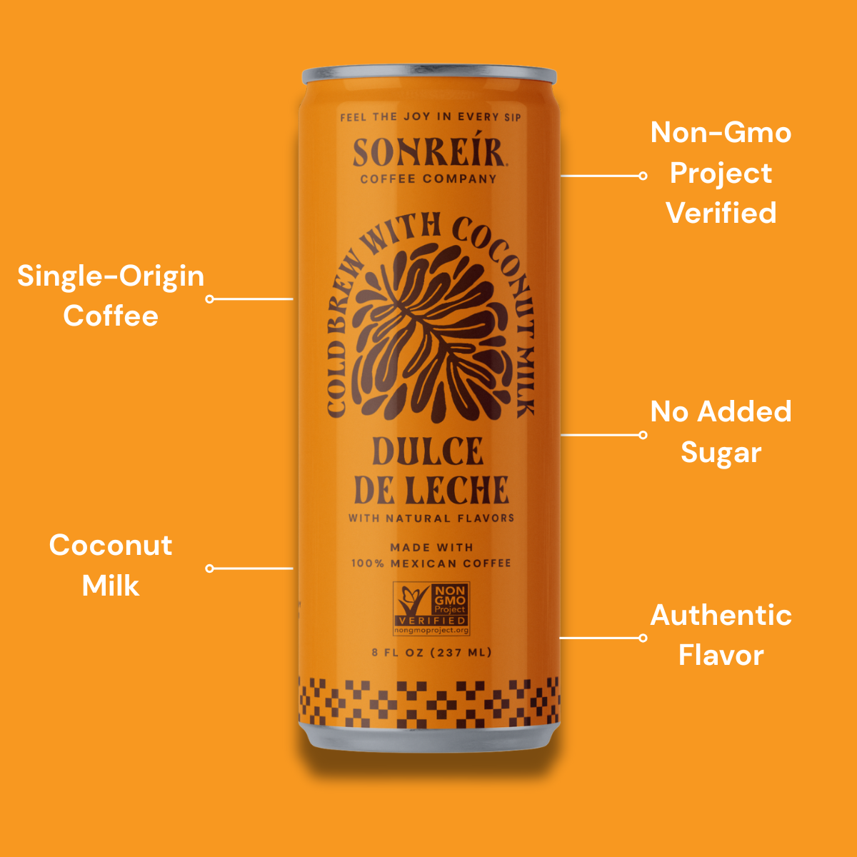Wolf & Sparrow Dulce De Leche – Coconut Milk Cold Brew Latte